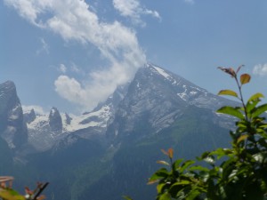 Der Watzmann bei Berchtesgaden.