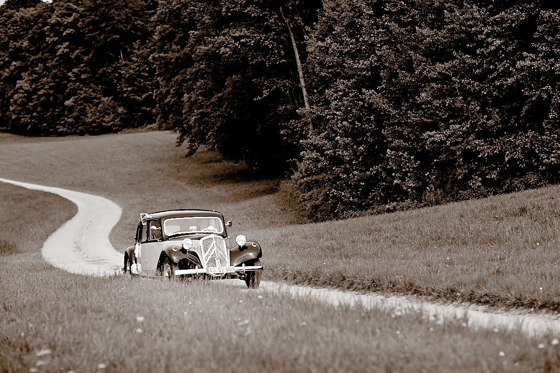 Oldtimer-Tour Bayern: Citroen 11CV